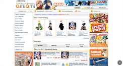 Desktop Screenshot of amiami.com